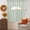 Green, variant on Mint Green Tan Striped Swag Valances for Windows, Small Curtains Drapes, Modern Boho Stripes Minimalist Kitchen Window Curtains Over Sink Window Treatment Valance for Bedroom/Bathroom 56"x36"