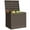 Dark Brown, variant on Patiowell 40 Gallon Outdoor Deck Box, Lockable Weatherproof Plastic Storage with Handles for Patio, Garden, Pool