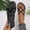 #31Black, variant on Women's Strappy Flat Sandals Dressy Ankle Strap Open Toe Summer Beach Slide