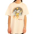 thumbnail image 1 of Junk Food Womens NASA Graphic T-Shirt, White, Large, 1 of 5
