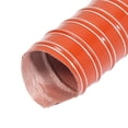 thumbnail image 4 of 1pcs Universal Silicone Heat Resistant Exhaust Pipe Flexible Intake Hose Inner Diameter 51mm Length 1m Red, 4 of 6