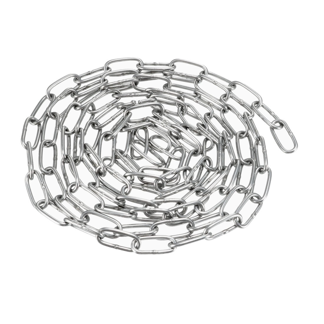 Stainless Steel 304 Hardened Proof Coil Chain 1m Length 1.2mm Thickness