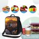 thumbnail image 4 of Fotbe Lizard With Sunglasses Sunset Lonchera Bolsa de Almuerzo para Hombres y Mujeres, Lonchera de Gran Capacidad, Bolsa de Almuerzo Reutilizable, Bolsa Térmica Aislante, 4 of 7