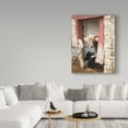 thumbnail image 3 of Trademark Fine Art 'Cows Resting' Canvas Art by Aledanda, 3 of 3
