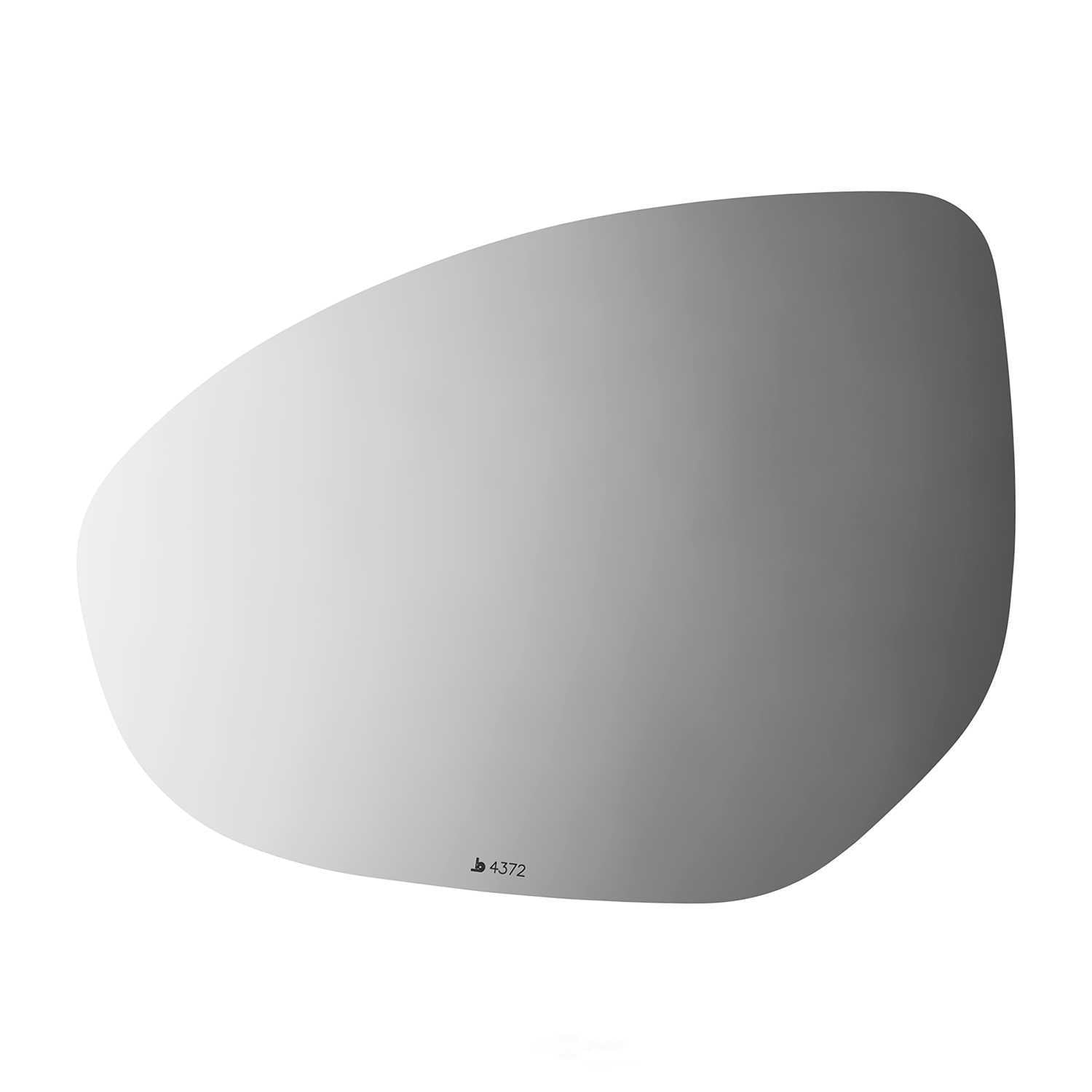 Burco Side View Mirror Replacement Glass - Clear Glass - 4372