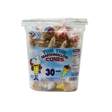 Marpro Marshmallow Cones - Bucket 30ct