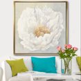 thumbnail image 3 of Pivoine Blanche Sereine - Toile Encadrée Cottage, 3 of 3