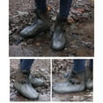 thumbnail image 3 of Botas impermeables para la lluvia y la nieve Zapatos antideslizantes Cubiertas Zapatos elásticos Chanclos Negro l Hugo  Cubre zapatos impermeables, 3 of 8