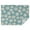 Teal Daisy Flower, variant on Lightblue Daisy Flower Green Leaves Pattern Rectangle Tablecloth 60"x120",Waterproof Polyester Rectangle Table Cloth, Wipeable Spillproof Polyester Tablecloth for Dining, Camping, Indoor and Outdoor