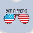 thumbnail image 4 of Inktastic Born in America Boys or Girls Baby Bib, 4 of 4
