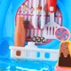 thumbnail image 3 of Hamburguesa eléctrica de plástico, , pizza, bricolaje, juego de juguetes de simulación para pequeños, diseño de maleta, fácil de transport azul Baoblaze Juego de cocina, 3 of 8