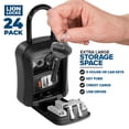 thumbnail image 2 of Key Lock Box Lion Locks con código combinado de 4 dígitos (paquete de 24), 2 of 7