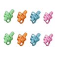 thumbnail image 1 of 8 Pcs Poignées de Crayon en Silicone Aide à l'Écriture Poignée de Doigt Correction de Posture, 1 of 5
