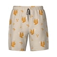 thumbnail image 4 of Lsque Mens Swim Trunks Squirrel Animal Pattern - Bathing Suit Compression Liner - Beach Swim Shorts Swimwear - (S-3XL) - Stretch Quick Dry -Large, 4 of 9