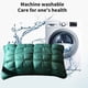 thumbnail image 4 of Almohada de hotel con núcleo ultra suave que protege las vértebras cervicales. Almohada para el hogar con núcleo de terciopelo trenzado. 18.89 x 29.13 pulgadas., 4 of 6