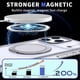 thumbnail image 2 of For iPhone 17 Pro Max Case Compatible with MagSafe TPU + PC Kickstand Phone Cover - Navy Blue, 2 of 5