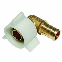 SharkBite UC532LFA 1/2-Inch by 1/2-Inch PEX Barb FNPT Swivel Elbow Retail Packaging by Sharkbite