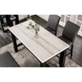 thumbnail image 4 of Furniture of America Alluna 5-Piece Counter Height Dining Set, Light Gray, 4 of 6