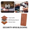 thumbnail image 6 of FALAN MULE Ultra Slim Thin Women Wallet RFID Blocking Card Holder Leather Bifold Ladies Wallet, 6 of 7