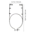 thumbnail image 2 of WEUVEB Soporte Para Tubo De Chimenea Ajustable En Inoxidable Para Montaje En Pared Color Negro, 2 of 8