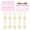 Pink, variant on 10Pcs Heart And Baby Feet Keyring For Baby Gender Reveal Party Treat Bag Fillers