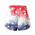 thumbnail image 6 of HAIJIE Swim Board Shorts Summer Beach Lightweight Short Pants Sport Shorts Women for Women Girls Elastic Waist Embroidered Ruffle Shorts, 6 of 6