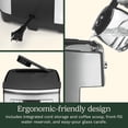 thumbnail image 6 of Open Box Cuisinart PerfecTemp 14-Cup Programmable Drip Coffee Maker, Brew Strength Control, Over Ice Function, Black Stainless Steel, DCC-3500BKS, 6 of 8