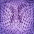 thumbnail image 1 of Ahgly Company Machine Washable Indoor Square Transitional Bright Lilac Purple Area Rugs, 4' Square, 1 of 7