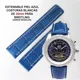 thumbnail image 2 of Correa Azul 20mm Para Breitling Navitimer Envio Inmediato, 2 of 8