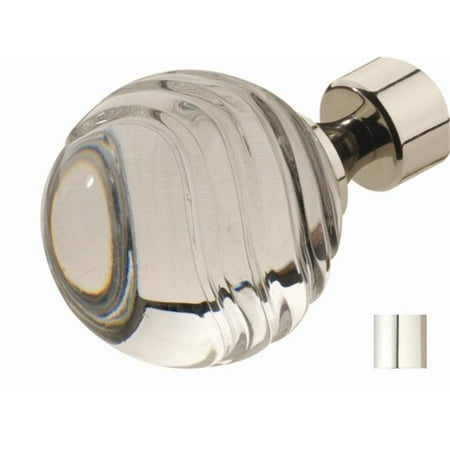 Andrews Chrome Rod - WinarT USA 8.1122.20.02.360 Carla 1122 Curtain Rod Set -.75 in. - Chrome - 141 in.