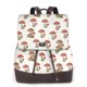 thumbnail image 1 of Disketp Red Mushrooms Mochila de Cuero para Mujer, Bolso de Espalda Antirrobo con Estilo para Viaje, Trabajo y Uso Diario, 1 of 4