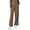 Coffee, variant on Scoop Womens Leather Modal Soft Pants Wide Bootcut Yoga Sweatpant with Pocket Casual High Waisted Yoga Pant Relaxed Stretch Trousers
