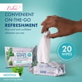 thumbnail image 6 of Esha Hair & Scalp Wipes – Instant Cooling Refresh for Braids, Locs, Twists & All Hair Types – 20 Count, 6 of 9