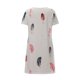 thumbnail image 5 of Falda de vestido de manga corta elástica suelta estampada con cuello en V informal de moda para mujer Pompotops  qwe13176, 5 of 9