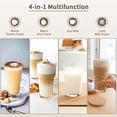 thumbnail image 2 of Espumador de leche electrico 4 en 1 Morpilot vaporizador de leche caliente y fria 240ml, 2 of 2