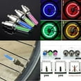 thumbnail image 5 of 2PCS Neon Bike Spoke Lights Bicycle LED Light Tire Valve Cap Flashlight Wheel Spoke Bicycle Accessories B, 5 of 8