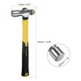 thumbnail image 2 of Unique Bargains Ball Pein Hammer 24oz 13' Length Solid Steel Round Hammers Metalworking Tool, 2 of 6