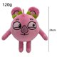 thumbnail image 4 of Juguetes de Peluche de dibujos animados para niños, animales, gato, Rhino, erizo, muñeco de Peluche suave, regalo de cumpleaños, Baby Zoo, 4 piezas, 24cm, 4 of 5