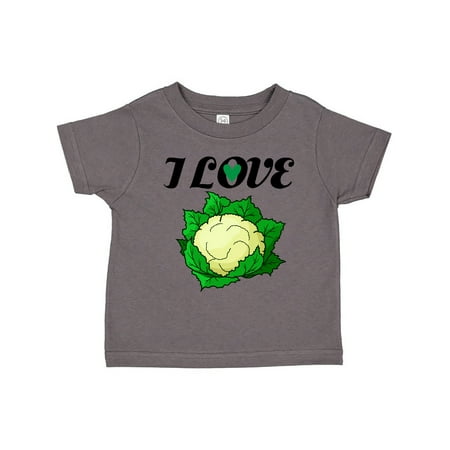

Inktastic I Love Cauliflower Gift Toddler Boy or Toddler Girl T-Shirt