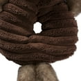 thumbnail image 2 of DII Squirrel & Raccoon Plush Ring With Squeaker Pet Toy (Set of 2), 2 of 8
