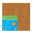 thumbnail image 2 of Home, Office Arts And Crafts Project Brown 6 x 6 Cork Squares Pack 24, 2 of 2