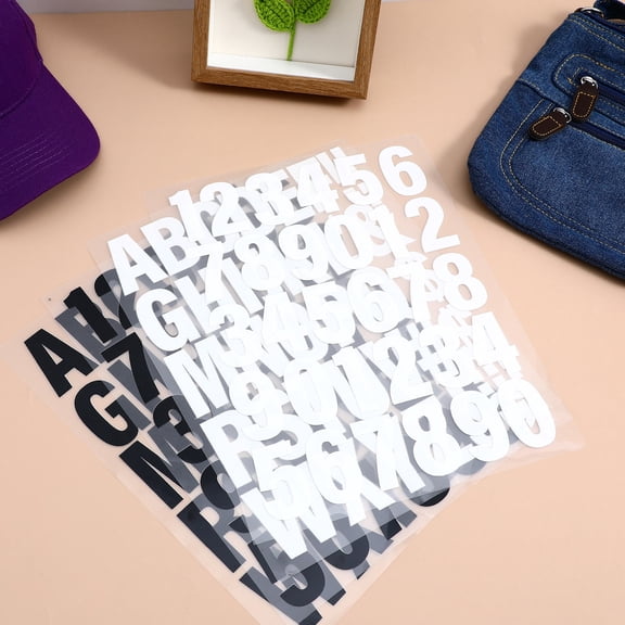 TITINICE Heat Transfer Vinyl Letters Multi-Color for Clothes Simple Application Durable