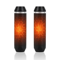 Ginpey Rechargeable Electric Hand Warmers with Torchlight - 5000mAh*2pcs in Pack Portable USB