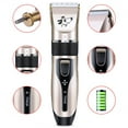 thumbnail image 3 of Rechargeable Pet Shaver Cordless Silent Dog Hair Trimmer Attachments, 3 of 5