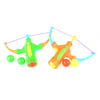 Party Yeah Table Tennis Gun Bow Plastic Ball Flying Disk Shooting Toy Outdoor Sport