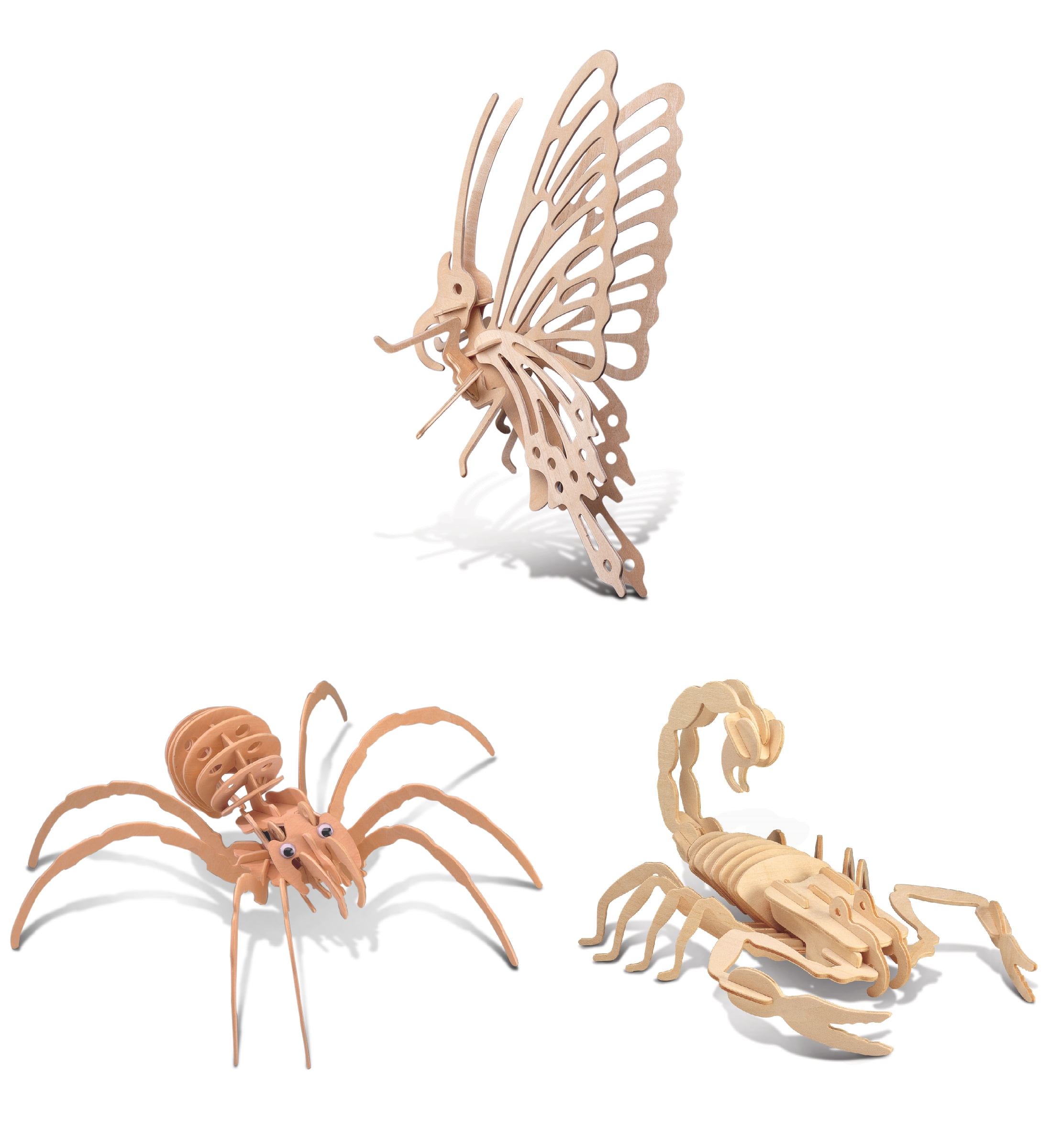 SWAN OR SCORPION MODEL KIT 3D WOODEN PUZZLES 
