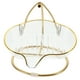 thumbnail image 4 of Jabonera de encimera, escurridor de jabón transparente con soporte de hierro, organizador de jabón para baño, 4 of 5