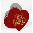 thumbnail image 3 of Inkdotpot Joy To The World Baby Shower Bottle Tag Real Gold Foil Favor Hang Tags Pack Of 100, 3 of 8