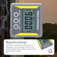 thumbnail image 4 of Yeacher 4*90° LCD Display Inclinometer Portable Level Meter Multifunctional Practical Protractor Woodworking Magnetics Angle Ruler Absolute Relative Measurement Auto Power Off Data Hold, 4 of 8