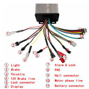 90km/h Speed 29inch 135mm Dropouts E-bike Kit 48V-72V 3000w E bike Conversion Kit Rear Wheel with 80A Dual Hall Controller and UKC1 Display